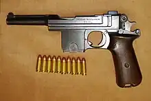 Dänische M1910/21 mit 10 einzelnen Patronen