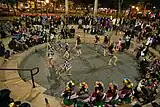 Folkloristische Aufführung im Anfiteatro Chabuca Granda im Zentralpark des Distrikt Miraflores.