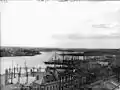 Blick auf Darling Harbour um 1900