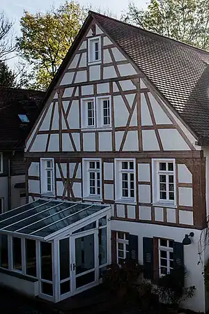 Hauptgebäude der Eschollmühle