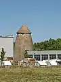 Einer der beiden Hochbunker der Bauart Winkel 2C auf der Knell (2015)