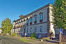 Das heutige Rathaus wurde 1888 als Amtsgericht erbaut.