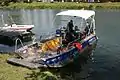Mehrzweckarbeitsboot des THW