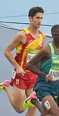 David BustosRang zwölf in 3:42,48 min