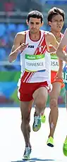 David TorrenceRang neun in 3:46,39 min