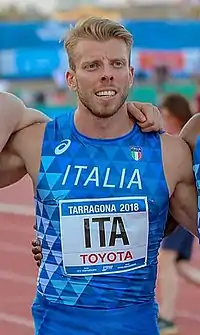 Davide Manenti wurde Vierter in seinem Semifinale und schied damit aus