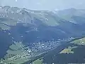 Aussicht auf Davos.