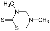 Strukturformel von Dazomet