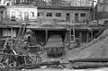 Die freigelegte Station Deák Ferenc tér, 1954
