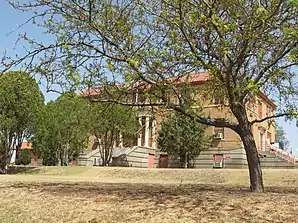 De Baca County Courthouse, gelistet im NRHP Nr. 87000896