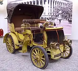 De Dietrich 6 CV von 1898 oder 1899