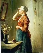 Betrachtung vor dem Spiegel (ca. 1910)