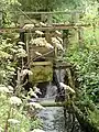 Wasserrad der De Watermeulen in Ottergem
