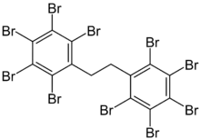 Strukturformel von Decabromdiphenylethan