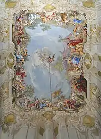 Marmorsaal in Stift Geras (1738)