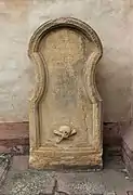 Epitaph, datiert 1759