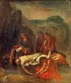 Eugène Delacroix:Grablegung