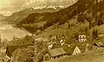Früherer Gasthof Brugger vom Thomasbichl