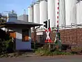 Bahnsteig Delmenhorst Süd an der Grünen Straße