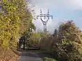Tragmast der Leitung bei Rudolstadt