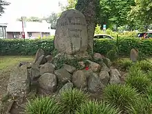 Gedenkstein für Russlanddeutsche von 1930 in Mölln