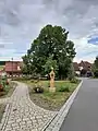 Denkmal zum Abschluss der Dorferneuerung
