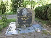 Denkmal zur Erinnerung an die Zwangsumsiedlung der Lemken und die Gründung der autokephalen orthodoxen Gemeinde