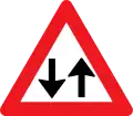 A18: Gegenverkehr