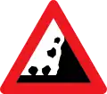 A34: Steinschlag