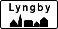 E55: Beginn der Ortschaft