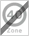E69.4: Ende eines Bereichs mit zulässiger Höchstgeschwindigkeit