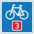 F21.1: Nationaler Radweg