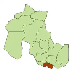 Lage von El Carmen