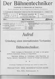 Der Bühnentechniker - Wien