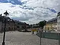 Marktplatz von Hartha