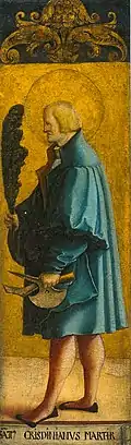 5. Der Heilige Crispianus(rechter Drehflügel, innen)