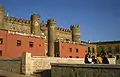 Fassade des historischen Paradors von Zafra