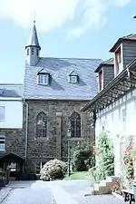 Hofseite des St. Vincent-Stiftes