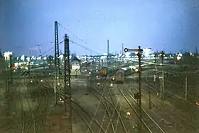 Blick von der Brücke zwischenEngelbosteler Damm und Schulenburger Landstraße