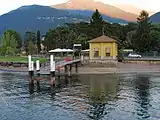 Dervio, Schiffsanlegestelle