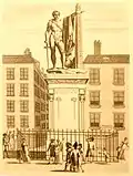 Der Obelisk als Teil des Denkmals für General Desaix in Paris