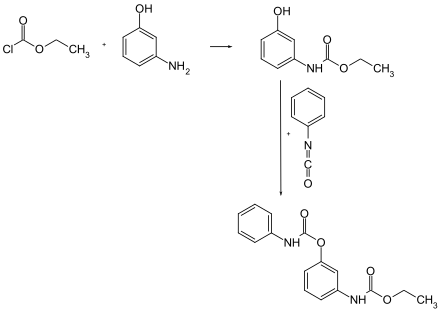 Synthese von Desmedipham