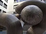 Ausführungsdetail der SkulpturHeidelberg