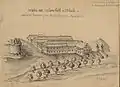 Hospital und Zuchthaus um 1790