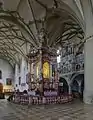 Schlingrippengewölbe der Wallfahrtskirche Maria im Sand in Dettelbach