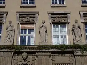Allegorien für Philosophie, Theologie und Medizin