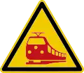 Zugverkehr beachten
