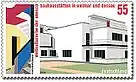 Briefmarke: Weltkulturerbe der UNESCO – Bauhausstätten Weimar und Dessau (2004)