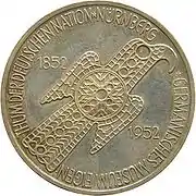 Gedenkmünze zum 100-jährigen Jubiläum, 1952