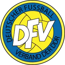 Logo des Deutschen Fußballverbandes der DDR